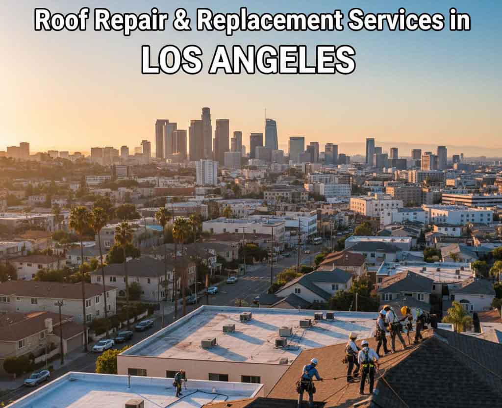 Los Angeles tile roof installation project with proper underlayment and flashing